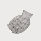 MALIBU Transformable Luxury Dog Bed – Marble Velvet, 2-in-1 Designer Pet Furniture, Handmade Europe