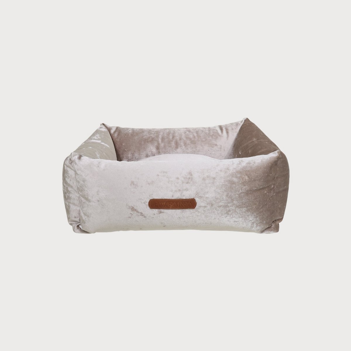 SAPPHIRE Luxury Dog Bed – Sculptural Marble Velvet, Orthopedic Support, Handmade in Europe