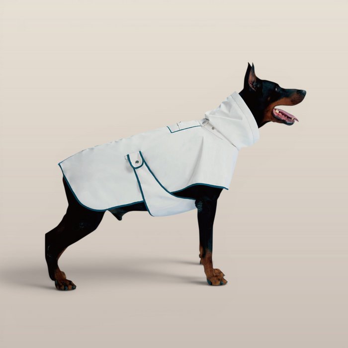 Lulu Ultra-soft Raincoat - White