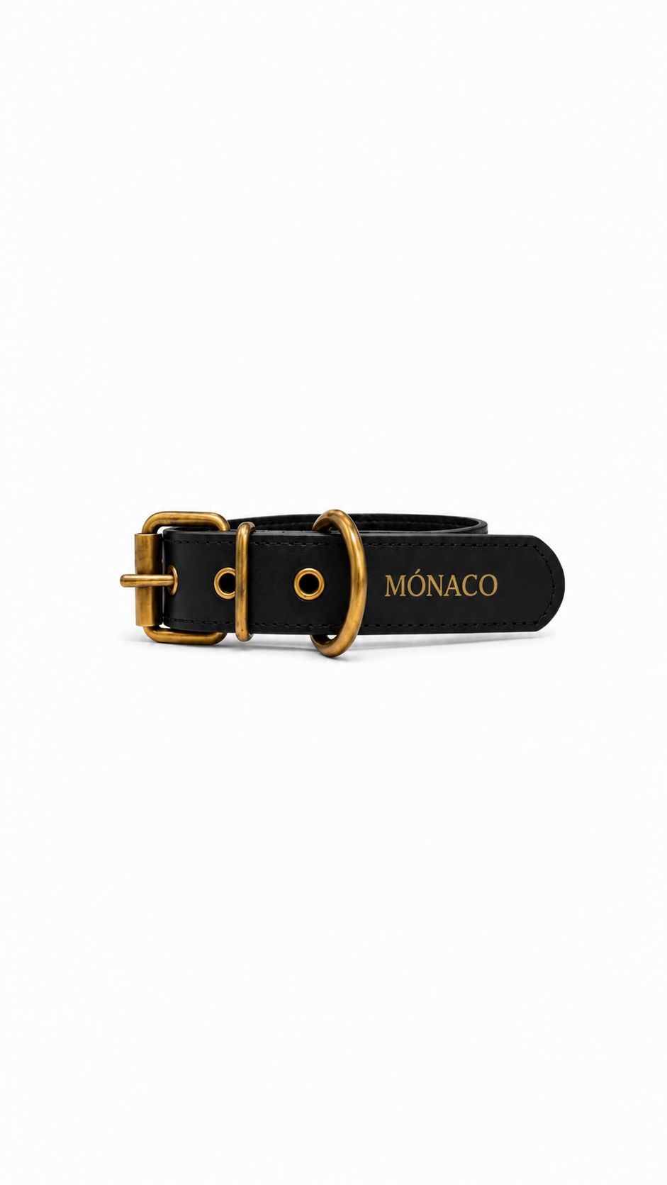 Collar Classic Negro Mónaco