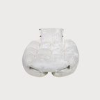 MALIBU Transformable Luxury Dog Bed – Marble Velvet, 2-in-1 Designer Pet Furniture, Handmade Europe