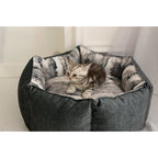 Shapes Dog Bed – Luxury Designer Dog Bed, Handmade in Europe, Premium Velvet