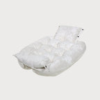 MALIBU Transformable Luxury Dog Bed – Marble Velvet, 2-in-1 Designer Pet Furniture, Handmade Europe