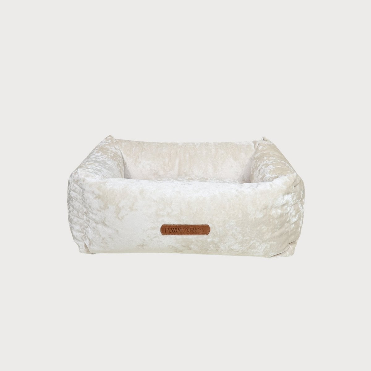 SAPPHIRE Luxury Dog Bed – Sculptural Marble Velvet, Orthopedic Support, Handmade in Europe