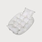 MALIBU Transformable Luxury Dog Bed – Marble Velvet, 2-in-1 Designer Pet Furniture, Handmade Europe