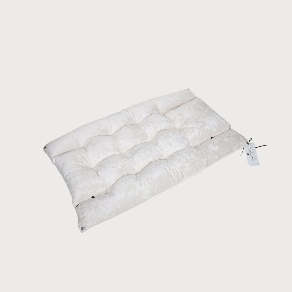 MALIBU Transformable Luxury Dog Bed – Marble Velvet, 2-in-1 Designer Pet Furniture, Handmade Europe