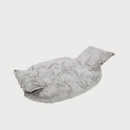 MALIBU Transformable Luxury Dog Bed – Marble Velvet, 2-in-1 Designer Pet Furniture, Handmade Europe